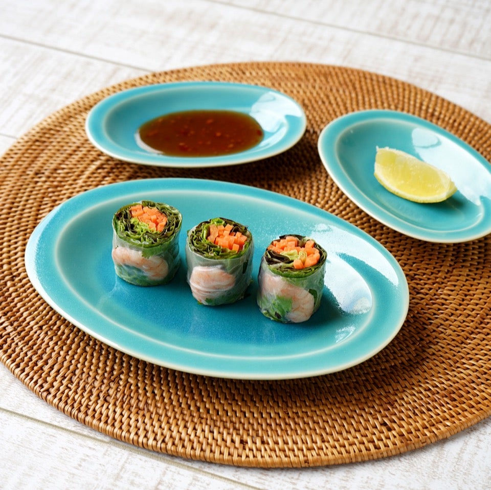 爽 爽 オーバルプレート大〈1枚〉 波佐見焼 |皿や鉢など和食器の通販は