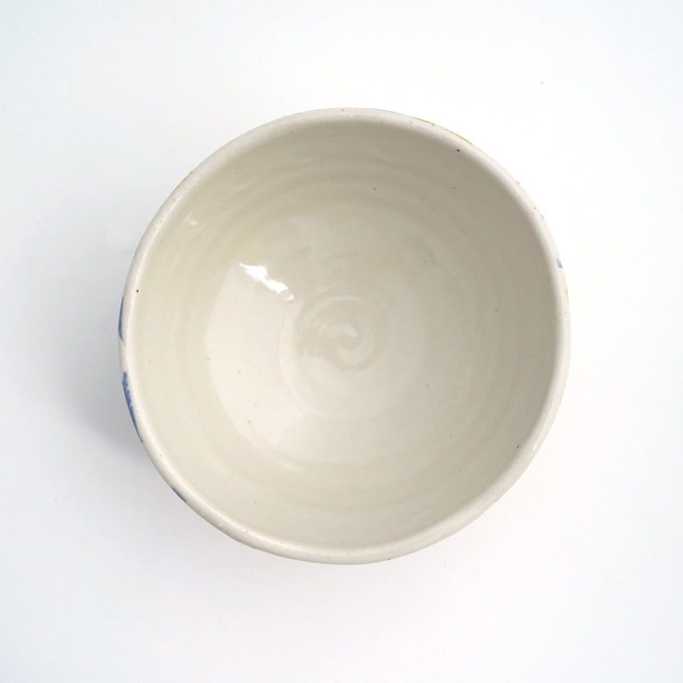 美濃焼（岐阜県） 【美濃焼】染桜 飯碗（青）〈1個〉 |皿や鉢など和
