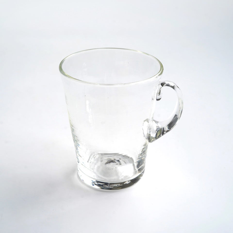 とりもと硝子店 【とりもと硝子店】Hot Cup 平 透 テーパー〈1個〉 |皿