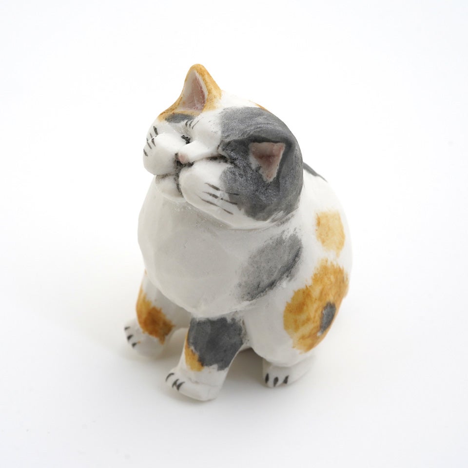 Shima． 【Shima.】猫の置物C〈1個〉 |皿や鉢など和食器の通販は京都の