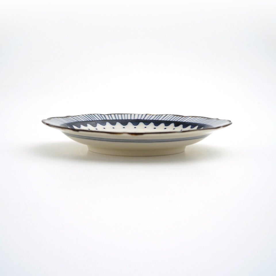 Shima． 【Shima.】染付輪華皿（猫2匹）B〈1枚〉 |皿や鉢など和食器の