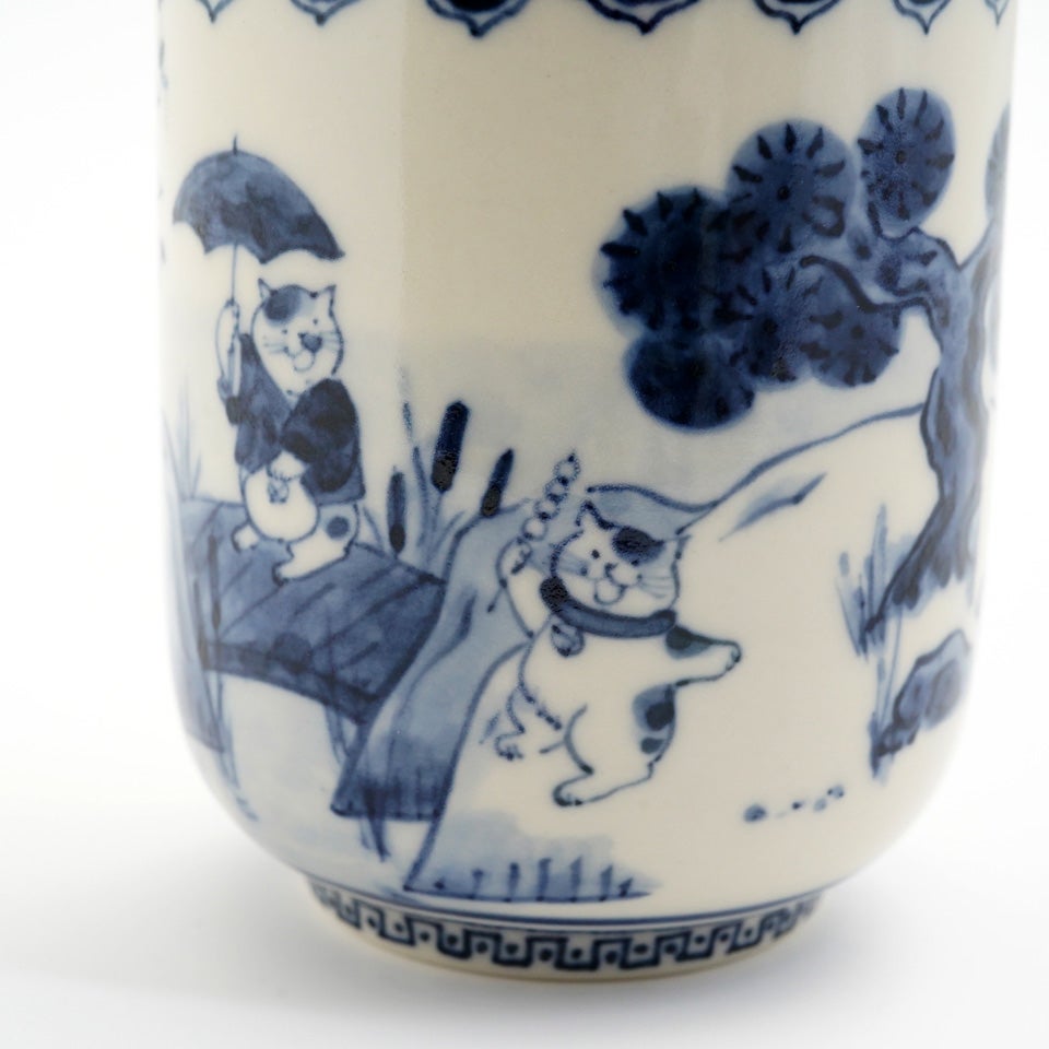 Shima． 【Shima.】猫山水 お湯のみE〈1個〉 |皿や鉢など和食器の通販