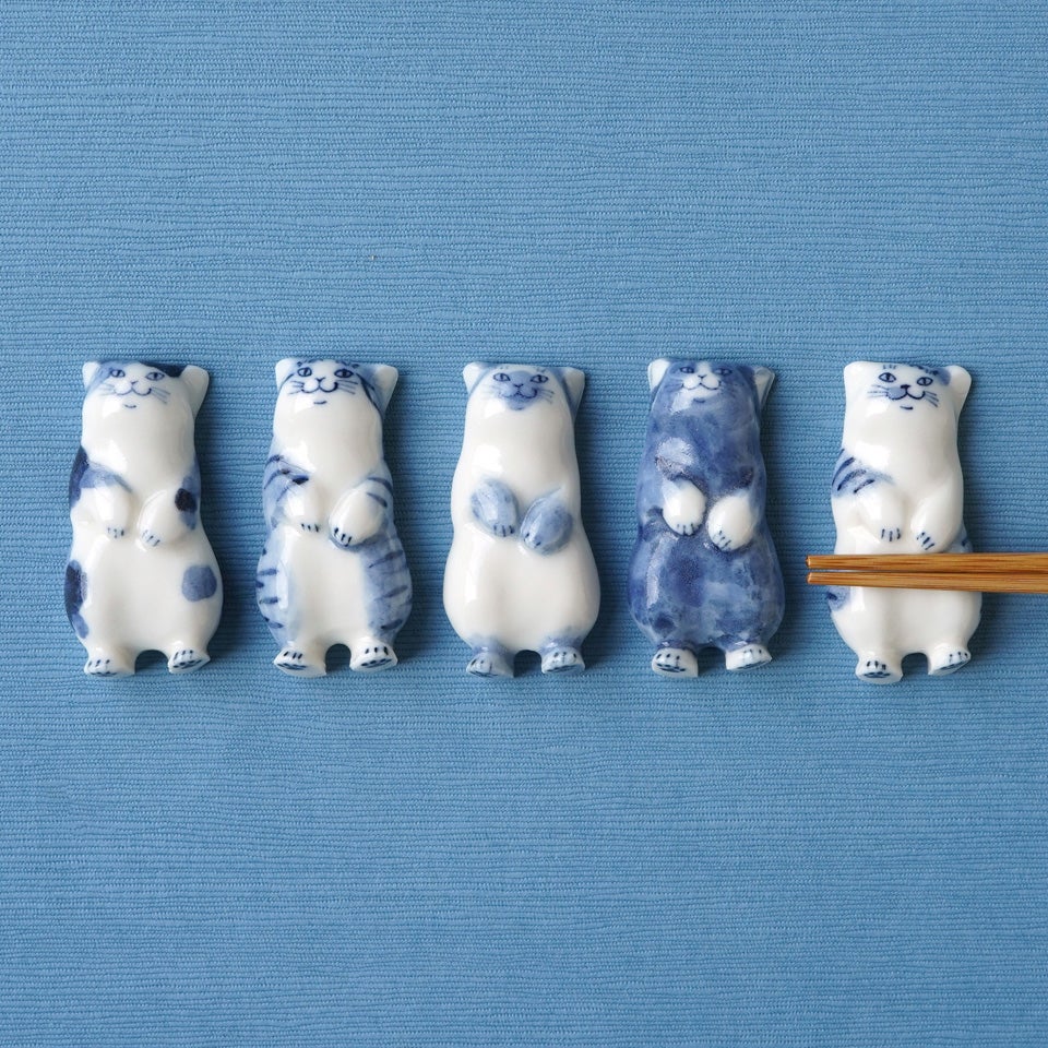 Shima． 【Shima.】猫のお箸置きD〈1個〉 |皿や鉢など和食器の通販は