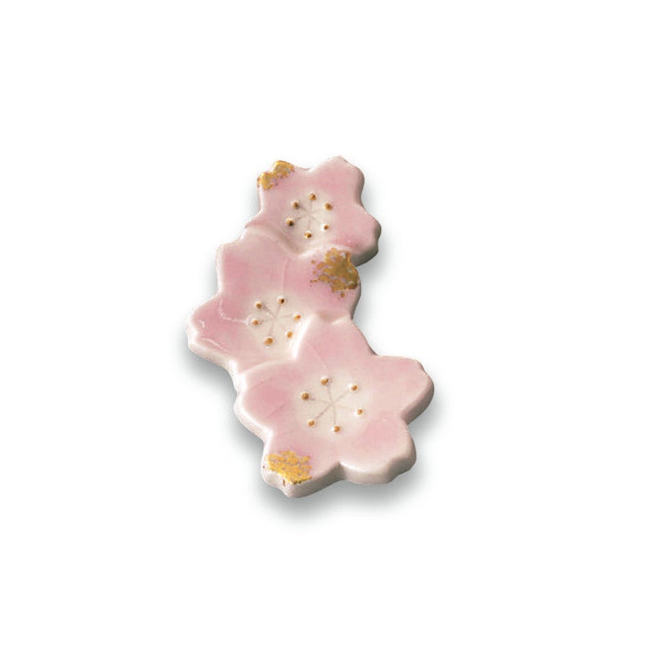 シリーズ以外・その他 【おまとめSALE】桜がさね 箸置〈5個〉 瀬戸焼