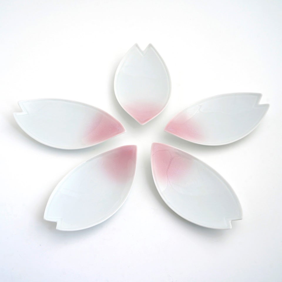 シリーズ以外・その他 【おまとめSALE】桜 小皿〈5枚〉 有田焼 |皿や鉢
