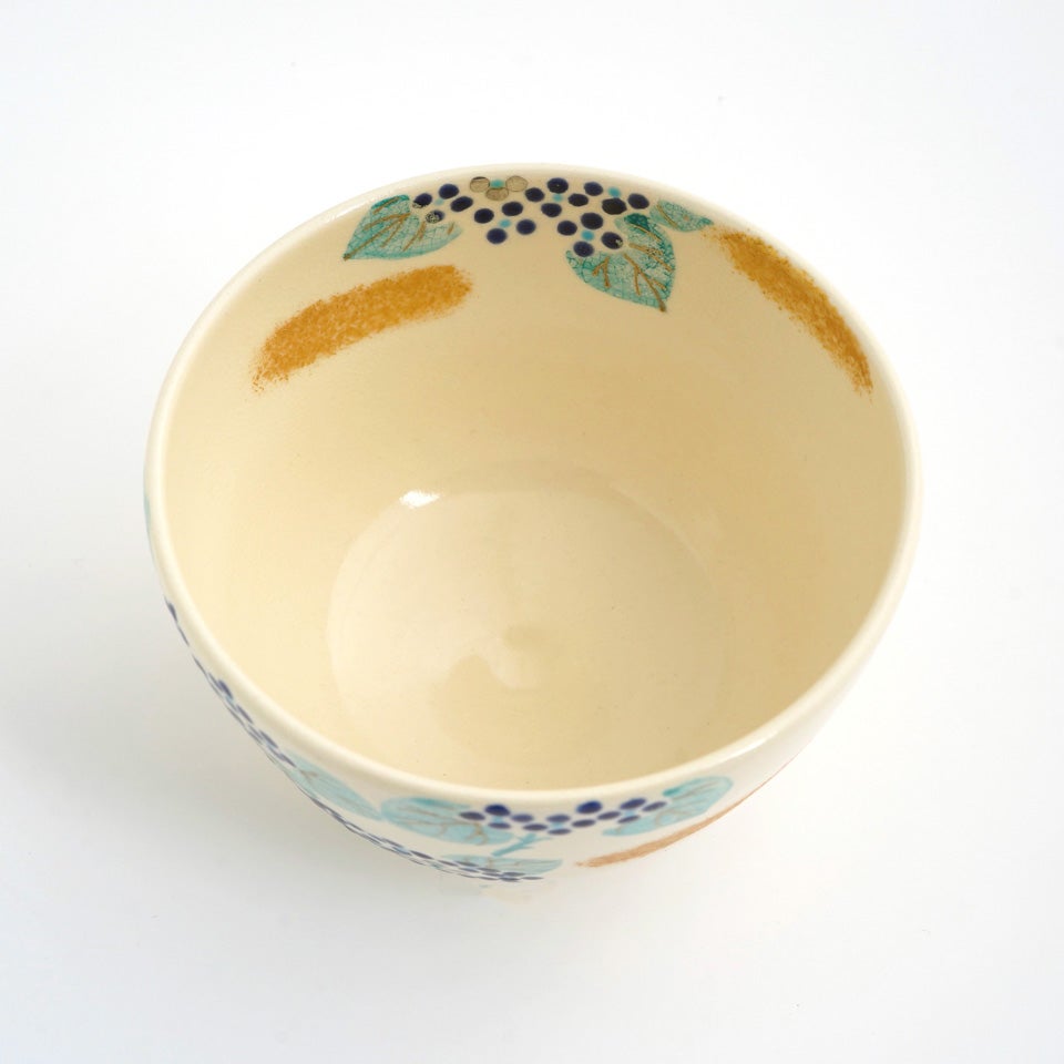 京焼・清水焼（京都府） 【京焼・清水焼】紫陽花 抹茶碗〈1個〉 |皿や