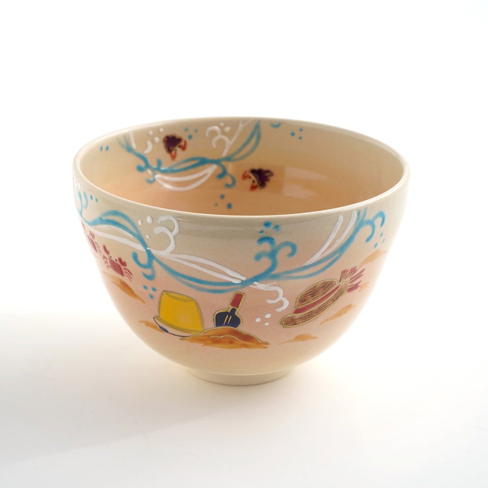 京焼・清水焼（京都府） 【京焼・清水焼】海 抹茶碗〈1個〉 |皿や鉢
