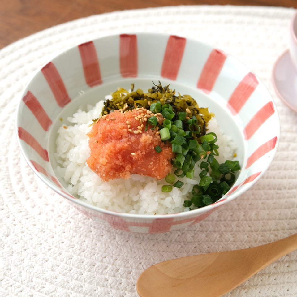 のっけ茶碗 のっけ茶碗 格子 赤〈1個〉波佐見焼 |皿や鉢など和食器の